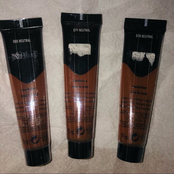 (3)15mL tubes of KAT VON D Lock it Flexible Full-Coverage 24HR Wear Foundation - Picture 10 of 11